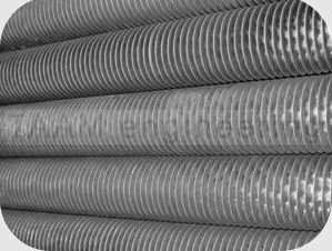 spirally tension wound crimped fin tubes galvanised after finning