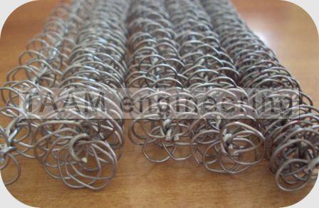 Wire Matrix Turbulators Made of Stainless Steel